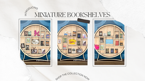Miniature Book Shelves