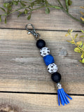 Blue Wilderness Wristlet