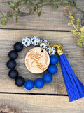 Blue Wilderness Wristlet