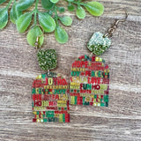 Christmas Sayings Earrings