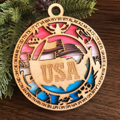 USA Ornament