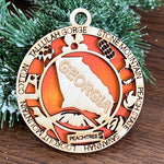 Georgia State Ornament