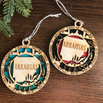 Arkansas State Ornament