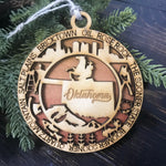 Oklahoma State Ornament