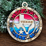 Texas State Ornament