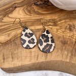 Acrylic Leopard Earrings