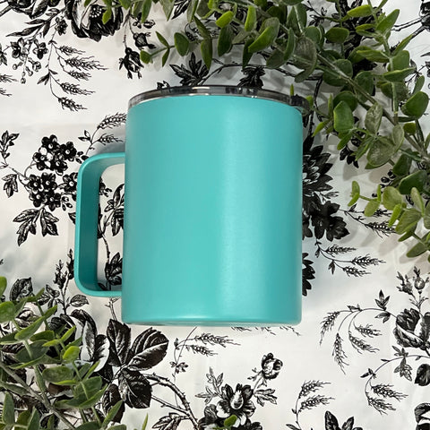 12oz Coffee Mug (Teal)